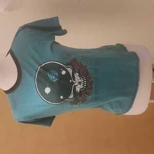 🦬Rowdy Sprout Grateful Dead Cropped Tshirt XS